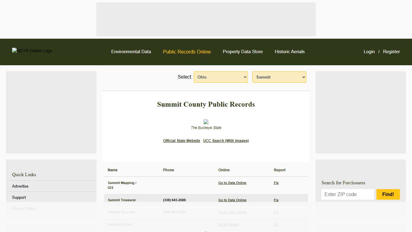 NETR Online • Summit • Summit Public Records, Search Summit Records, Summit Property Tax, Ohio Property Search, Ohio Assessor